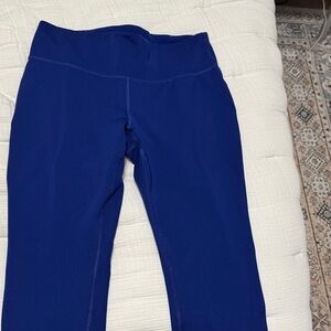 North Face Blue Leggings, size XL
